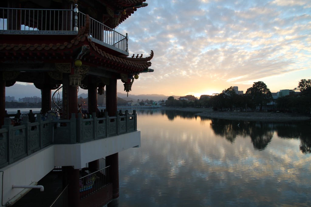 Sunset at Lotus Pond in Kaohsiung