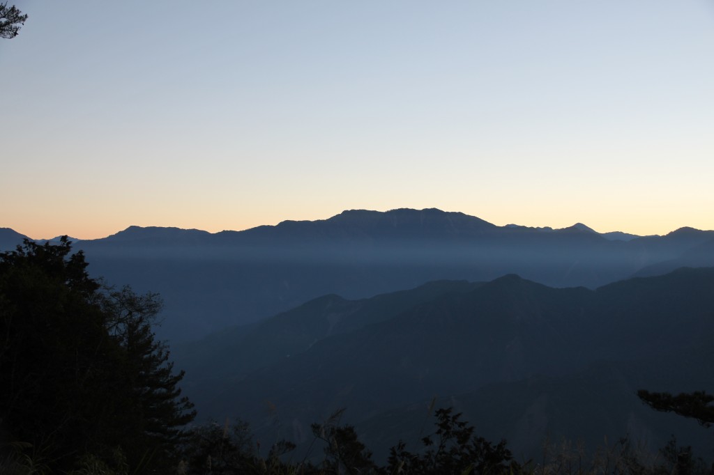 Before the sunrise at Alishan