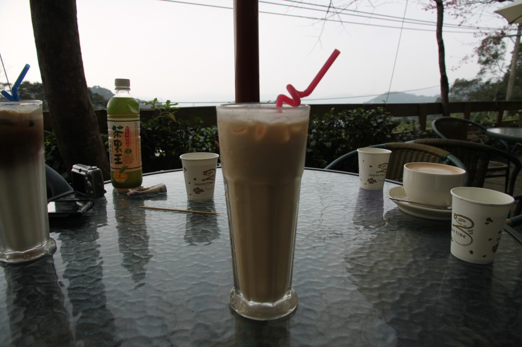 Milk tea in Maokong