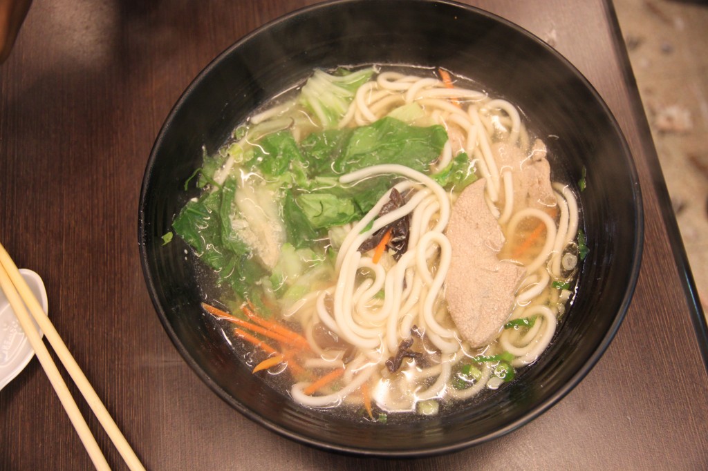 noodle soup in Taiwan