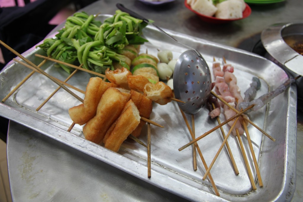 skewers for satay celup