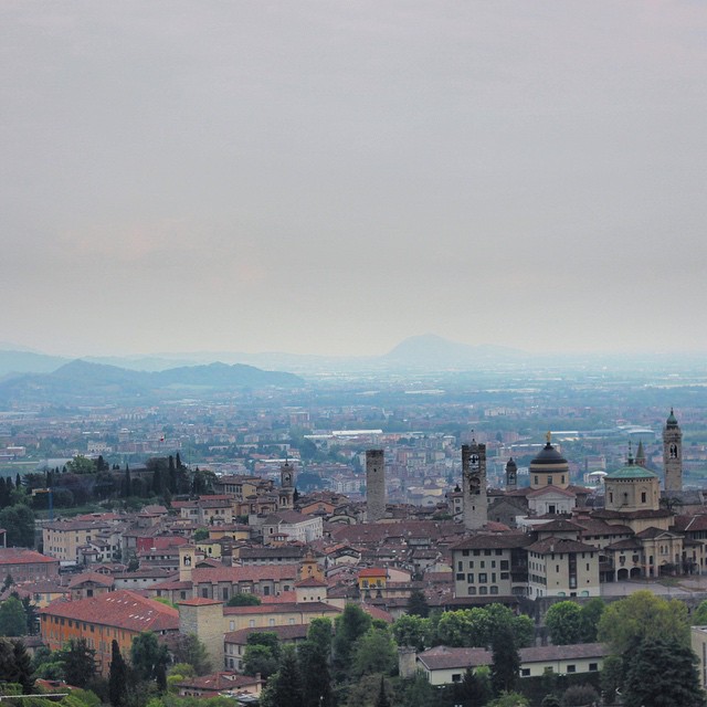 Bergamo, a historic town at the foothills of the Alps and close to Milan, was beautiful and perfect for a quick stopover but I'm excited to now be heading to sunny Sicily!